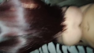 Teniendo sexo con mi pareja en lenceria como a él legusta soy su sumisa