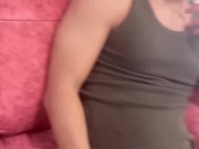 【個人撮影】気持ちいい？オナホをお手伝いする変態彼女/イラマ/素人/巨乳/美乳/中出し/ハメ撮り/喘ぎ声/美女/日本人av/高速ピストン/アクメ/激イキ/生ハメ/個人撮影/大学生/中イキ/バック - Screenshot 8 of 16 - オナニー
