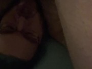 another quick self facial cum on face 11/16