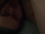 another quick self facial cum on face 12/16