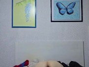 POV Grabo a mi mujer siendo penetrada por una sex machine 16/16