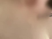 Curly hair GIRL FROM TINDER is very shy because I filmed how I fucked her fat pussy 11/16