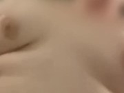 Curly hair GIRL FROM TINDER is very shy because I filmed how I fucked her fat pussy 15/16