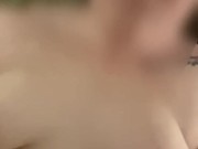 Curly hair GIRL FROM TINDER is very shy because I filmed how I fucked her fat pussy 16/16