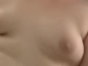 Curly hair GIRL FROM TINDER is very shy because I filmed how I fucked her fat pussy 6/16