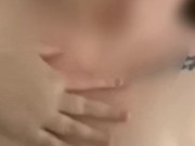 Curly hair GIRL FROM TINDER is very shy because I filmed how I fucked her fat pussy 8/16