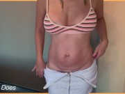 Wifey gets cum on her perfect MILF tits 2/16