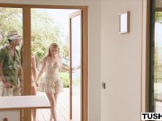 TUSHY Gorgeous Besties Milan Cheek And Polly Yangs Have Crazy Anal Foursome On Couples Getaway 4/16