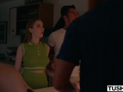 TUSHY Gorgeous Besties Milan Cheek And Polly Yangs Have Crazy Anal Foursome On Couples Getaway 7/16