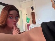 Me coji a una muñequita animada 1/16