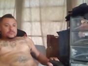 Handsome Thug Lonely and Masturbating and Fucking Pocket Pussy Until He Cums 14/16
