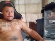 Handsome Thug Lonely and Masturbating and Fucking Pocket Pussy Until He Cums 4/16