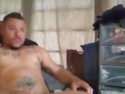 Handsome Thug Lonely and Masturbating and Fucking Pocket Pussy Until He Cums 9/16