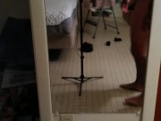 Guy Rides and Gets Fucked Hard By Huge Massive Dildo and Then Sword Fights With Dildo 11/16