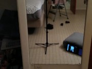 Guy Rides and Gets Fucked Hard By Huge Massive Dildo and Then Sword Fights With Dildo 12/16