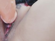 Pussy Squirt and juicy cum huge dildo fucked me! 11/16