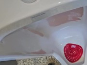 Uncut Pissing in a Public Urinal at a Gas Station 2/16