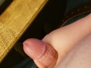 Busting a nut to destress from work 4/16