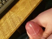 Busting a nut to destress from work 7/16