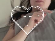 I masturbate in my stepbrother's bed in the morning. Don't tell anyone 1/16