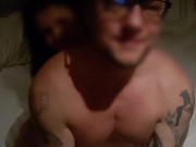 Cheating Wife Sucks Husband's Friend, Massages Prostate. 2/16