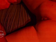 Hubby gets spitroasted and fucked by me and my boyfriend in a very sexy bi MMF 5/16