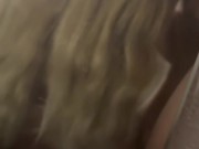 She gives me a blowjob, I fuck her missionary until I cum inside her 2/16