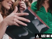 LEZ BE BAD - Wild MILF Teachers Ashley Lane, Katie Kush, & Katrina Colt Use Confiscated Strap-Ons 2/16