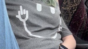 Risky Roadside Rub – I Got So Wet 😳💦