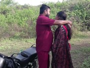 Desi indian Marathi kavita bhabhi doggy style position fuck in jungle 2/16