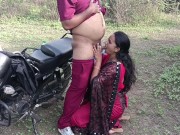 Desi indian Marathi kavita bhabhi doggy style position fuck in jungle 6/16