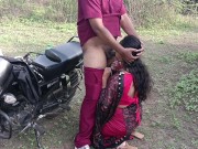 Desi indian Marathi kavita bhabhi doggy style position fuck in jungle 9/16