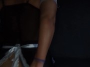 Me visita por la noche solo para mamar y montar verga quiere la leche dentro 4/16