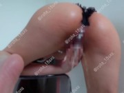 『もう止まんない…っ』ビーズパンティで発情した変態JD、連続お漏らし潮吹きから手マン地獄で何度も絶頂。。【素人,女子大生,潮吹き,ビーズパンティ,見せつけオナニー,クリ責め,連続イキ,日本人】"멈출 - Screenshot 10 of 16 - 日本人