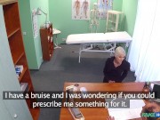 She's trying to explain to her Doctor that she LOVES ROUGH SEX - Fake Hospital 1/16