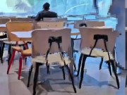 Blowjob in public with my stepbrother the pervert cums on my face in front of many people 10/16