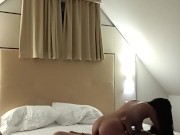 Sex cu iubitul meu atât de bine .. îmi place să mă frec pe el și să-l sărut 14/16