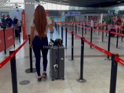 GLORY HOLE - I sucked and swallowed the cum of 12 strangers in front of my cuckold 2/16