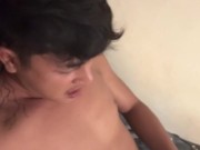 Woke up with a hard dick! And I jerked the cum out! Ugh tang ina ang sarap 1/16