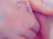 Laying on the couch.. would you be able to keep your fingers out of this pussy? 6/16