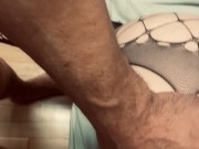 Preparing my big booty for some Anal 7/16