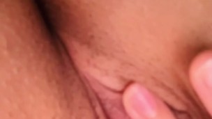 Playing with my tight asshole and pussy
