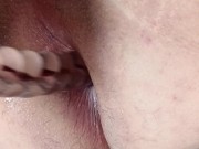 Preparing to get penetrate by using my glass toy 11/16