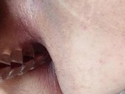 Preparing to get penetrate by using my glass toy 6/16