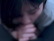 喉奥までちんぽを入れて精子を絞り出す変態な女の子♡cuminmouth 14/16