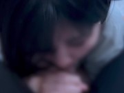 喉奥までちんぽを入れて精子を絞り出す変態な女の子♡cuminmouth 9/16