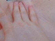 Frotándome con rabia hasta quedar en shock 16/16