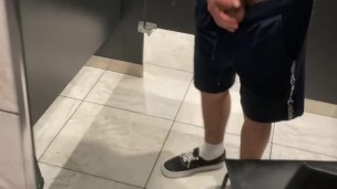 Cute latino twink flexing his body and dick