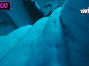 Step son fuck Step mom in Share bed After Husband Betrayal — Will a Night End in Taboo Cum Inside?! 1/16