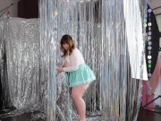 Curvy Content Creator Bea York Cleans Up After Photoshoot with Tits Out 4/16